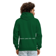Load image into Gallery viewer, Taino Unisex Hoodie - forest green