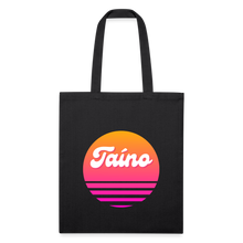 Load image into Gallery viewer, Recycled Taino Tote Bag - black