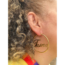 Load image into Gallery viewer, Taína Hoop Earrings