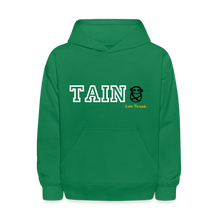 Cargar imagen en el visor de la galería, Taino Varsity Kids Hoodie - kelly green