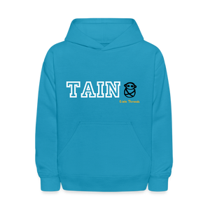 Taino Varsity Kids Hoodie - turquoise