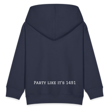 Load image into Gallery viewer, Taino Varsity Kids Hoodie - navy