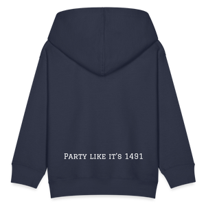 Taino Varsity Kids Hoodie - navy