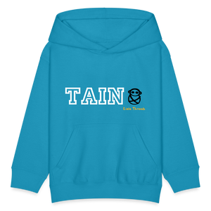 Taino Varsity Kids Hoodie - turquoise