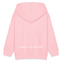 Cargar imagen en el visor de la galería, Taino Varsity Kids Hoodie - pink