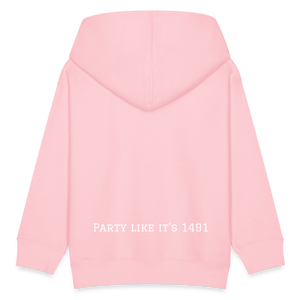 Taino Varsity Kids Hoodie - pink