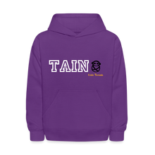 Cargar imagen en el visor de la galería, Taino Varsity Kids Hoodie - purple