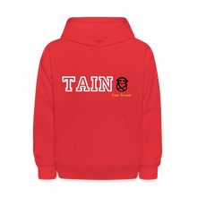 Cargar imagen en el visor de la galería, Taino Varsity Kids Hoodie - red