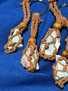 Larimar Key Chain