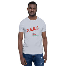 Cargar imagen en el visor de la galería, D.A.R.E. to Vote Unisex t-shirt