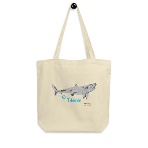 El Tiburon Small Organic Tote Bag
